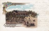 Herford Ansichtskarte/Postkarte/Litho/Gruss vom Restaurant Waldfrieden b./Herford. ... -