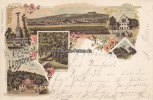 Lübbecke Ansichtskarte/Postkarte/Litho/Gruss aus Lübbecke./Horst's Höhe./Reinebergs ... -
