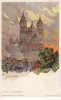 O.J. Ansichtskarte/Künstler-Postkarte/Litho/signiert P. Schmahl/Dom in Worms/... 2