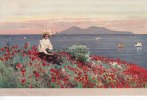 Capri/Napoli/Italien Ansichtskarte/Künstler-Postkarte/Capri da Napoli -