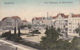 Magdeburg Ansichtskarte/Postkarte/Magdeburg/Kaiser Wilhelmplatz mit Zentral-Theater -