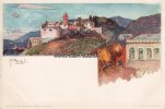 Pegli/Genua/Italien Ansichtskarte/Künstler-Postkarte/Litho/signiert Manuel Wielandt/Pegli/No. 205. -