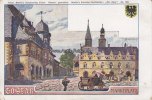 Goslar Ansichtskarte/Martin's Künstler-Postkarten No. 109./Goslar/Marktplatz -