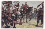 Deutsches Reich Wohlfahrts-Künstler-Postkarte/signiert A. Jank/Karte No. 1/König Wilhelms Ritt.. -