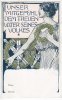 Deutsches Reich/Berlin Ansichtskarte/Postkarte/Unser Mitgefühl dem treuen Vater seines Volkes -