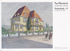 Reichenbach i. Vogtl. O.J. Ansichtskarte/Postkarte/Paul Reinhold Akademischer Architekt/Reichenbach i. V. 2