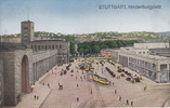1935 Ansichtskarte/Postkarte/Stuttgart, Hindenburgplatz 2-3