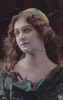 Deutsches Reich Ansichtskarte/Postkarte/Frauenportrait/handkoloriert -