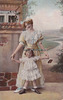 Deutsches Reich Ansichtskarte/Postkarte/Frau mit Kind -