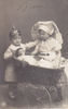 Deutsches Reich Ansichtskarte/Postkarte/Kinderportrait/Kinder mit Spielzeug -
