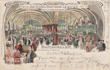 Leipzig Ansichtskarte/Postkarte/Litho/Burgkeller/Reichsstrasse-Rathhaus./Erbaut ... -