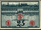 Bremerhafen / Geestemünde / Lehe 25 Pf Städte -