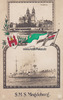 Magdeburg Ansichtskarte / Postkarte / S.M.S. Magdeburg. / Magdeburg -