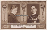 Deutsches Reich Ansichtskarte / Postkarte / Prinz Adalbert und Prinzessin Aby von Preussen -