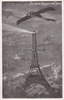 Frankreich/Paris O.J. Ansichtskarte / Postkarte / Künstlerkarte / Deutsche Flieger über Paris 1-2