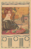 Deutsches Reich Ansichtskarte / Postkarte / Künstlerkarte / Jugendstil / Serie 166 No. 5. -