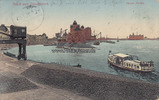 Düsseldorf Ansichtskarte / Postkarte / Gruß aus Düsseldorf / Neuer Hafen -
