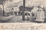 Delmenhorst/Bungerhof 1903 Ansichtskarte / Postkarte / Gruss vom Schützenhaus "Tell", Bungerhof bei ... 2