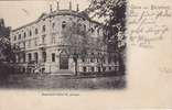 Bückeburg Ansichtskarte / Postkarte / Gruss aus Bückeburg. / Bahnhofs-Hôtel H. Jordan. -