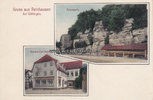 Reinhausen (Gleichen)/Göttingen Ansichtskarte / Postkarte / Gruss aus Reinhausen bei Göttingen. / ... -