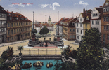 Gotha/Thüringen Ansichtskarte / Postkarte / Gotha. Hauptmarkt. -