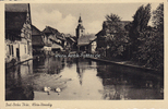 Bad-Berka/Thüringen Ansichtskarte / Postkarte / Bad-Berka Thür. Klein-Venedig -