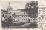 Göttingen Ansichtskarte / Postkarte / Göttingen Wilhelmsplatz / Herzlichen Glückwunsch ... -
