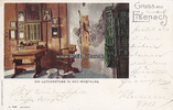 Eisenach Ansichtskarte / Postkarte / Gruss aus Eisenach / Die Lutherstube in der Wartburg -