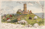 Bad-Godesberg/Bonn Ansichtskarte / Postkarte / Künstlerkarte / signiert F. Reils / Ruine Godesberg -
