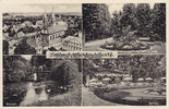 Werl i. Westf. Ansichtskarte / Postkarte / Solbad Werl i. Westf. / Anlagen / Kurpark / Kurhaus -