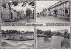 Uelzen/Hann. Ansichtskarte / Postkarte / Uelzen/Hann. / Bahnhofstraße / Lüneburgerstraße /... -