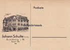Arnsberg i. W. Ansichtskarte / Postkarte / Johann Schulte Nachfg. Arnsberg i. Westf. -