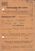 Berlin R D Kl. / Züchtergruppe für Tauben / Bestätigung 1944 / Reichsverband ... -