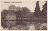 Stadthagen Ansichtskarte / Postkarte / Stadthagen. Schloßgarten mit Kaffee -