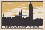 Göttingen Ansichtskarte / Postkarte / Künstlerkarte nach Original von Fr. Grosse, ... -