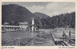 Bad Harzburg Ansichtskarte / Postkarte / Bad Harzburg / Das Bad im Burgberg -