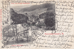 Grund/Harz Ansichtskarte / Postkarte / Panorama Grund i. H. / Blick vom Iberger Kaffeehaus -