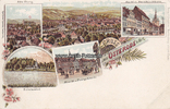 Osterode/Harz Ansichtskarte / Postkarte / Litho / Gruss aus Osterode a. Harz / Alte Burg ... -
