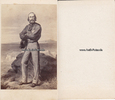 Italien/Brasilien/Uruguay Carte de visite / CdV / Giuseppe Garibaldi / Italienischer Guerillakämpfer -