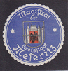 Meseritz / Miedzyrzecz / Polen Siegelmarke / Verschlussmarke / Magistrat der Kreisstadt Meseritz -