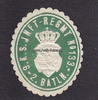 Sachsen Siegelmarke / Verschlussmarke / 9. K. S. Inft-Regmt No 133. / 2. Batln. -