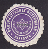 Hannover Siegelmarke / Verschlussmarke / Phosphatfabrik Hoyermann Hannover / ... -