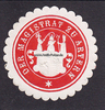 Artern/Unstrut Siegelmarke / Verschlussmarke / Der Magistrat zu Artern -