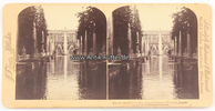 Peterhof/Sankt Petersburg/Russland Stereoskopie / Foto / J. F. Jarvis / Underwood / Die Fontainen Allee, ... -