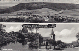Amelunxen/Weserbergland Ansichtskarte / Postkarte / Gruß aus Amelunxen/Weserbergland / An der Nethe / .. -