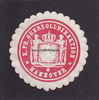 Hannover Siegelmarke / Verschlussmarke / K. Pr. Oberzolldirektion / Hannover -