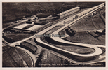 Adenau/Rheinland-Pfalz Ansichtskarte / Postkarte / Nürburg-Ring: Start und Ziel mit Nordkehre -
