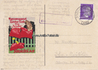 Drittes Reich Ansichtskarte / Postkarte / Naphtol A.S. / Hervorragend Echtes Rot für Inletts -