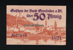 Gemünden Bayern 50 Pf Stadt -