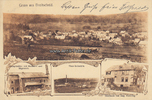 Breitscheid / Puderbach / Westerwald 1909 Ansichtskarte / Postkarte / Gruss aus Breitscheid. / Dampfmühle mit Molkerei ... 2